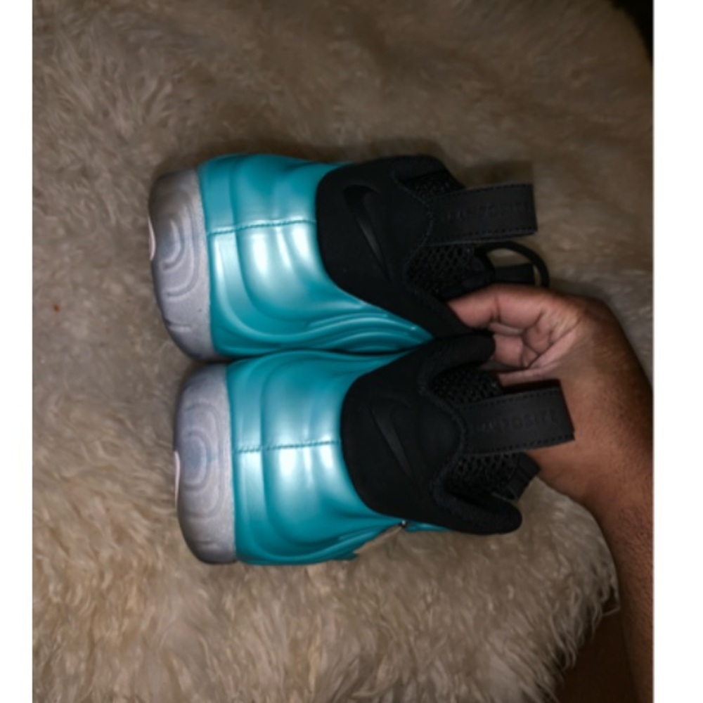 Aqua Blue Nike Air Foamposites - Picture 6 of 8